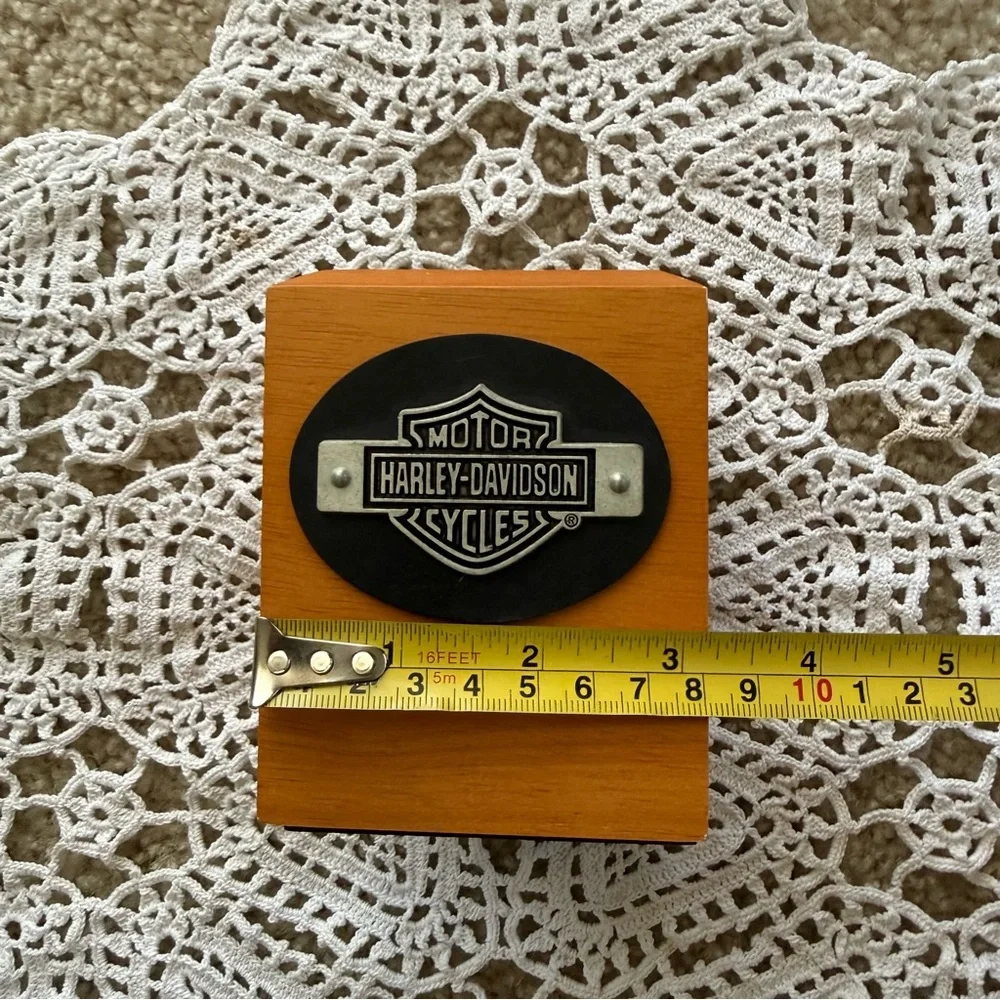 Harley-Davidson wooden box